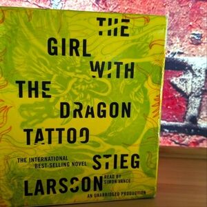 The Girl with the Dragon Tattoo audio CD book